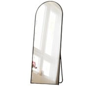 Wholesale - 57"X20" Black Framed Arch Freestanding Mirror (No UPC, FNSKU only) C/P 1, UPC: